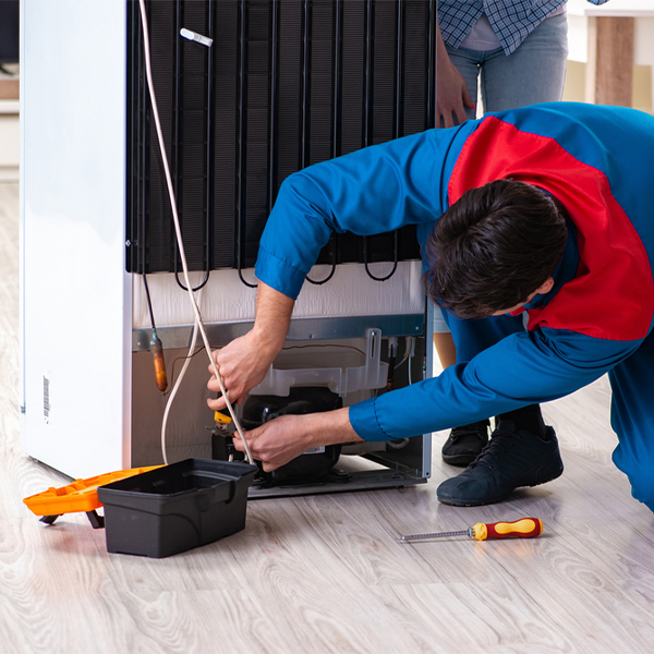 how much do you charge for refrigerator repair services in Kanorado Kansas